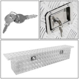 Aluminum Crossover Truck Tool Box with Lock - 69" x 12" x 15.5"