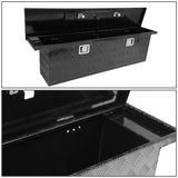 69" Crossover Truck Tool Box with Lock & Key Aluminum Black