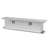 63" Crossover Truck Tool Box with Lock & Key Aluminum