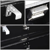 63" Crossover Truck Tool Box with Lock - Aluminum Black