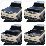 Spec-D Tonneau Cover Ford F150 (1997-2019) Roll Up Vinyl w/ Light