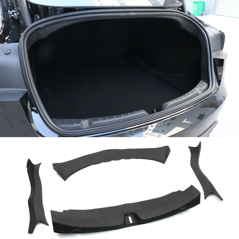 2024-2025 Tesla Model 3 Highland Rear Bumper Trunk Guard Protector TPE