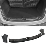2020-2023 Tesla Model Y Black Rear Trunk Bumper Sill Guard TPE + PP