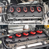 Turbo manifold, cast aluminum valve cover & intake manifold for VW Jetta/Golf MK4 2.5L 5-cyl 20V 07K.