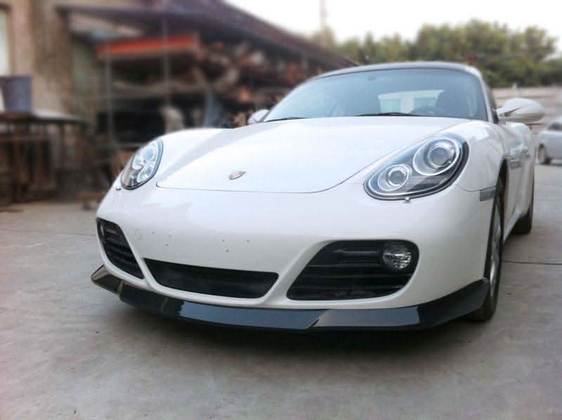 2009-2012 Porsche Cayman 987 TEK Style Carbon Fiber Front Lip