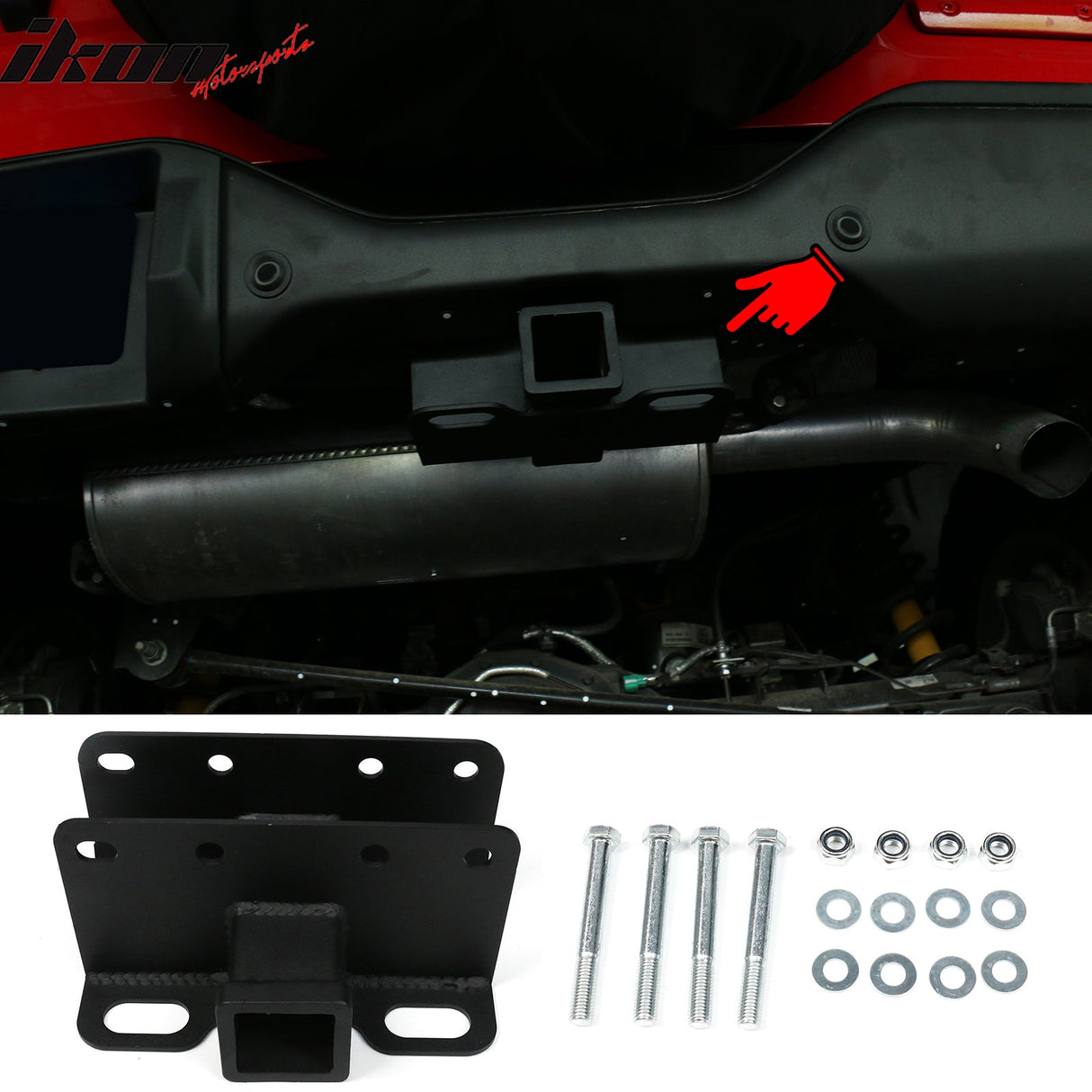 2021-2025 Ford Bronco 2/4Dr Trailer Tow Hitch Assembly Tungsten Steel