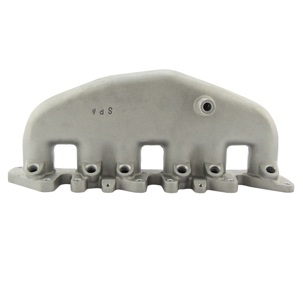 VW VR6 12V OBDI Short Runner Induction Intake Manifold + VW VR6 12V TWIN SCROLL T4 TOP MOUNT TURBO MANIFOLD - DUAL V-BAND WASTEGATES + OBD2 FLANGE