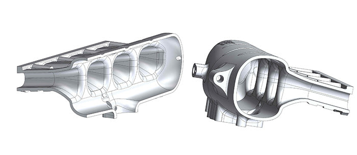 VW AUDI 2.0T FSI / 2.0 TSI aluminum intake manifold - PRE SALE