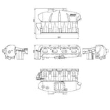 VW AUDI 2.0T FSI / 2.0 TSI aluminum intake manifold - PRE SALE