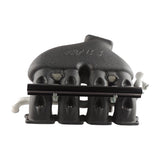 Cast Aluminum Intake Manifold for longitudinal VW/AUDI 1.8T with 4 injectors Fuel Rail Kit (OEM throttle) Black
