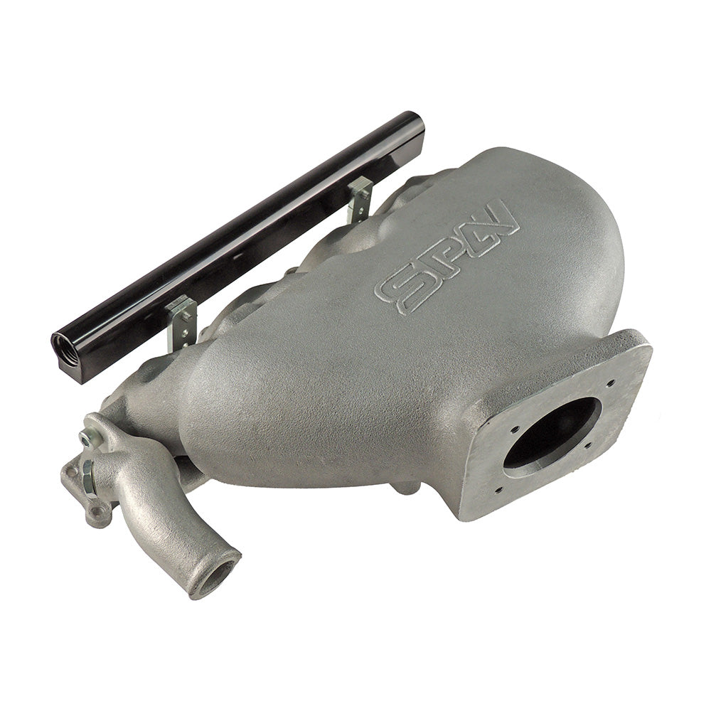 Cast Aluminum Intake Manifold for longitudinal VW/AUDI 1.8T with 4 injectors Fuel Rail Kit (OEM throttle)