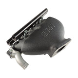 Cast Aluminum Intake Manifold for longitudinal VW/AUDI 1.8T with 8 injectors Fuel Rail Kit (OEM throttle) Black