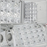07-14 Chevy Silverado GMC Sierra LED Tail Lights - Chrome/Clear