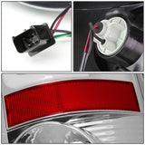 02-06 Dodge Ram C-Bar U-Halo LED Tail Lights Chrome Clear