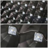 2007-2009 Dodge Ram LED Tail Lights - Black/Clear