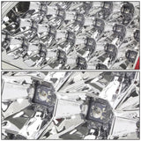 2007-2009 Dodge Ram LED Tail Lights Chrome/Clear