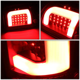 04-08 Ford F-150 3D C-Bar LED Tail Lights - Black/Smoke