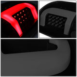 04-08 Ford F-150 3D C-Bar LED Tail Lights - Black/Smoke