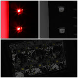 04-08 Ford F-150 3D C-Bar LED Tail Lights - Black/Smoke