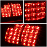 2004-2008 Ford F-150 LED Tail Lights - Black Clear