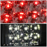 04-08 Ford F-150 LED Tail Lights Chrome Clear