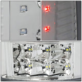 04-08 Ford F-150 LED Tail Lights Chrome Clear