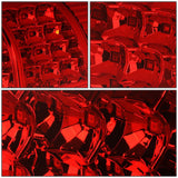 04-08 Ford F-150 LED Tail Lights Chrome Red