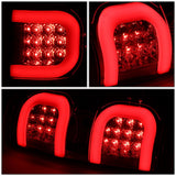2009-2014 Ford F-150 Dual C-Bar 3D LED Tail Lights - Chrome/Clear