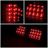 09-14 Ford F-150 Full LED Tail Lights - Chrome/Red