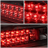 90-97 Ford F-150/F-250/F-350/Bronco LED Tail Lights Chrome/Clear
