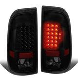 08-16 Ford F-250 F-350 F-450 F-550 Super Duty LED Tail Lights Black/Smoke