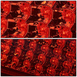 00-06 Chevrolet Tahoe Suburban Yukon LED Tail Lights Chrome Red