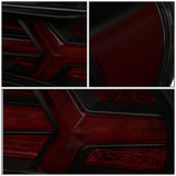 13-17 Subaru BRZ Black Housing Smoke Lens Tail Lights