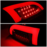 2005-2015 Toyota Tacoma L-Bar Style 3D LED Tail Lights - Black/Clear