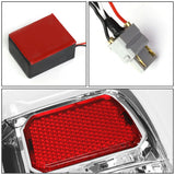 14-18 Toyota Tundra Tube Bar Style 3D LED Tail Lights - Chrome/Clear