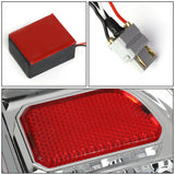 2014-2018 Toyota Tundra Full LED Tail Lights - Chrome/Clear