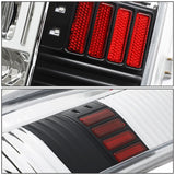 2014-2018 Toyota Tundra Full LED Tail Lights - Chrome/Clear