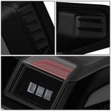 2019-2024 Chevrolet Silverado 1500 LED Smoke Tail Lights