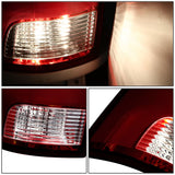2009-2022 Dodge Ram LED Tail Lights Dark Red Pair