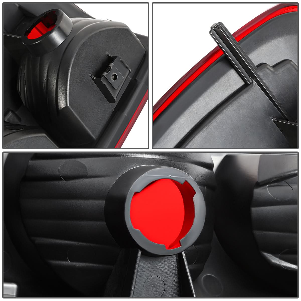04-12 Chevrolet Colorado / GMC Canyon LED Tail Lights - Red Pair