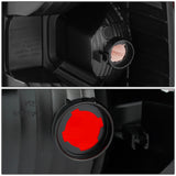 2014-2021 Toyota Tundra Passenger Side Tail Light Red Clear Lens