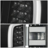 15-22 Chevrolet Colorado Black LED Tail Lights - Clear Lens