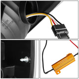 14-21 Toyota Tundra LED Tube Tail Lights Black Housing Clear Lens