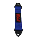 10 Inch Blue Limit Straps Shock Suspension Webbing w/ Bolts& IKON Logo
