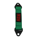 10 Inch Green Limit Straps Shock Suspension Webbing w/ Bolts&IKON Logo