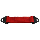 10 Inch Red Limit Straps Shock Suspension Webbing w/ Bolts& IKON Logo
