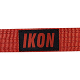 18 Inch Red Limit Straps Shock Suspension Webbing w/ Bolts& IKON Logo