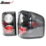 2004-2008 Ford F-150 F150 (Not Fit F-150 Heritage) RH LH Left Right Driver Passenger Side Rear Tail Lights Lamps Assembly Replacement Black Housing