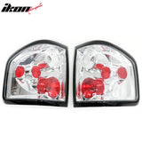 2004-2008 Ford F-150 F150 (Not Fit F-150 Heritage) 2PCS RH LH Left Right Driver Passenger Side Rear Tail Lights Lamps Assembly Replacement Chrome