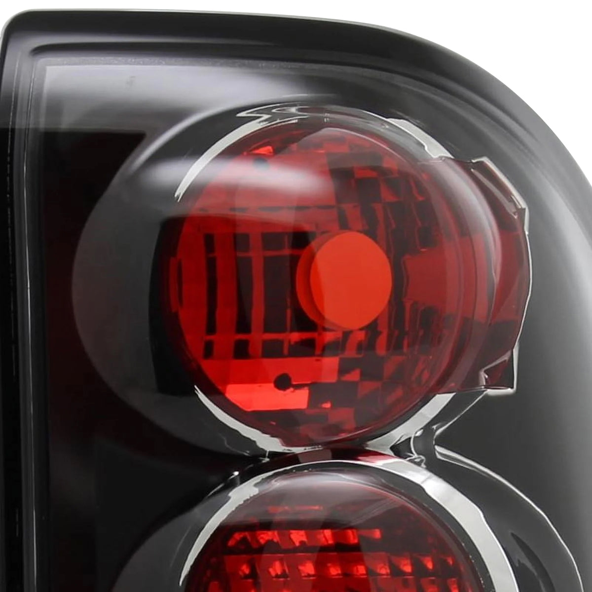 2002-2009 Chevrolet Trailblazer Clear Lens Tail Lights Brake Lamps 2PC